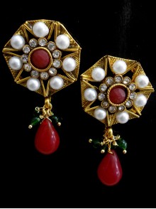 Polki Earrings